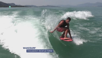 Wakesurf: une passion devenue métier