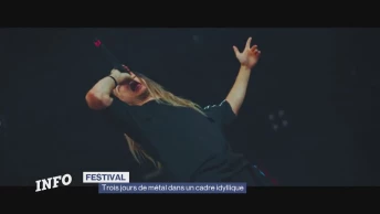 Festival: trois jours de métal dans un cadre idyllique