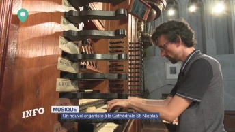 Un nouvel organiste à la Cathédrale St-Nicolas