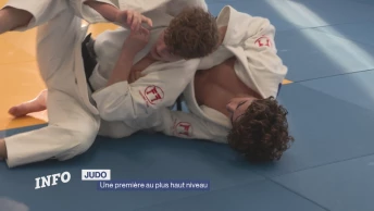 Judo : une première au plus haut niveau pour Romain Baud