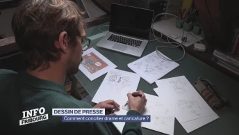 Comment concilier drame et caricature ?