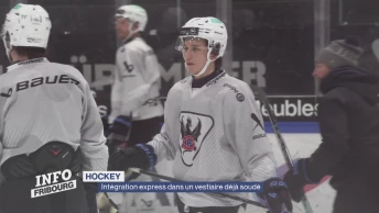 Hockey: intégration express dans un vestiaire déjà soudé