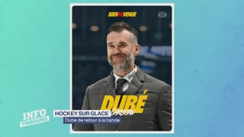 Dubé de retour à la bande
