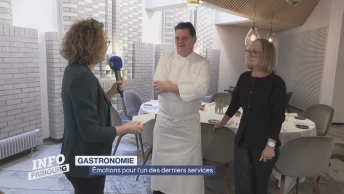 Émotions pour l'un des derniers services au Pérolles