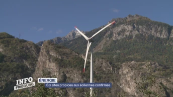 Six sites propices aux éoliennes confirmés