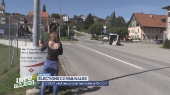 L'UDC veut recompter les votes à Romont