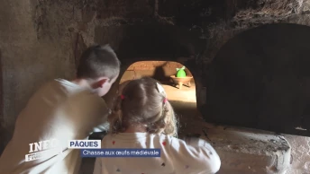 Chasse aux œufs médiévale