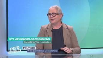 Bonvin-Sansonnens prête à rempiler au Conseil d'État