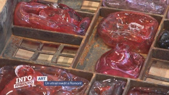 Un vitrail innovant à Romont