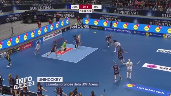 Unihockey: la métamorphose de la BCF Arena