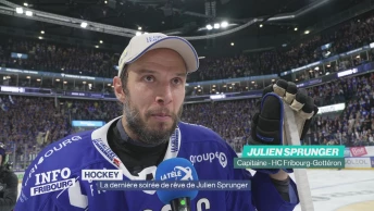 La dernière soirée de rêve de Julien Sprunger