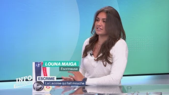Louna Maiga, l'escrimeuse qui fait mouche