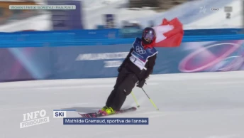 Mathilde Gremaud, sportive de l'année