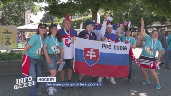 Des anges pour guider les supporters