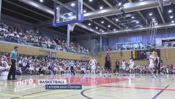 Basketball: le triplé pour Olympic