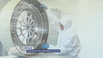 Des roues fribourgeoises sur la Lune