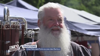 Les Barbus à la Fête des foins