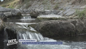 Éviter la pollution de l'eau, ça commence à la maison