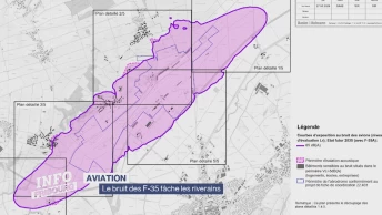 Le bruit des F-35 fâche les riverains