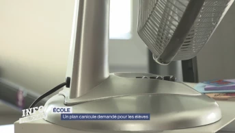 Un plan canicule demandé pour les élèves