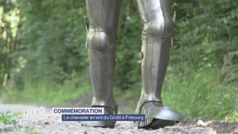 Le chevalier errant du Grütli à Fribourg