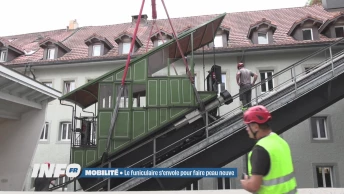 Le funiculaire s'envole pour faire peau neuve