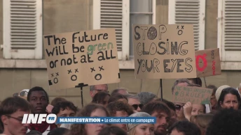Manifestation: le climat entre en campagne