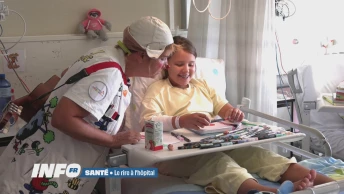 Santé: le rire à l'hôpital