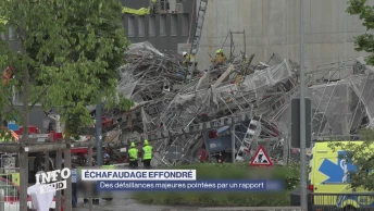 Effondrement de l'échafaudage à Malley: un rapport accablant