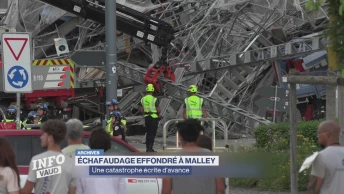 Échafaudage effondré, une catastrophe écrite d'avance