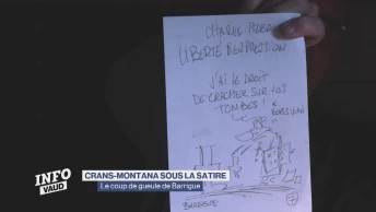 Crans-Montana sous la satire: le coup de gueule de Barrigue
