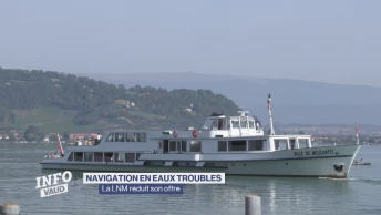 Navigation en eaux troubles: La LNM réduit son offre