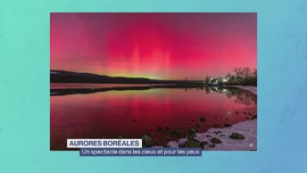 Des aurores boréales illuminent la Suisse