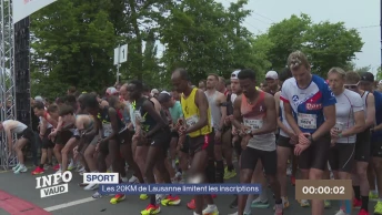 Les 20KM de Lausanne limitent le nombre de dossards