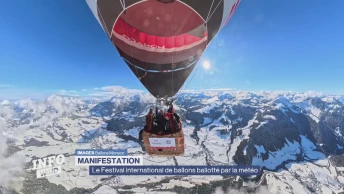 Le Festival international de ballons ballotté par la météo