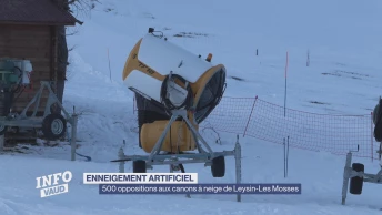 Oppositions aux canons à neige de Leysin-Les Mosses