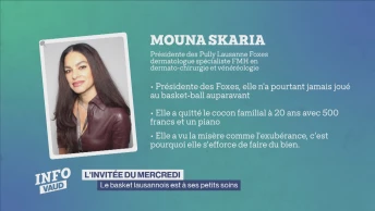 L'invitée du mercredi aux petits soins des Foxes