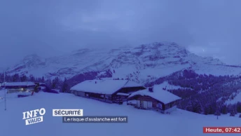 Risque d’avalanche élevé dans les Alpes vaudoises