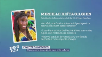 L'invitée du mercredi: un concentré d’énergie et de cultures