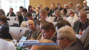 Salaire minimum: le Grand Conseil soutient le contre-projet