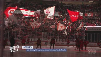Hockey, un derby lémanique pour les quarts de finale