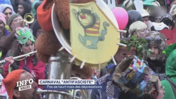 Carnaval "antifa" : pas de heurt mais des déprédations