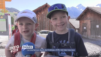 La course aux œufs de Château-d’Œx fait des heureux