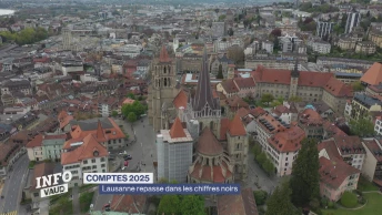 Les finances lausannoises repassent dans les chiffres noirs.