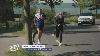 10km de Lausanne: Les astuces de Maxime Fluri