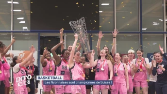 Basketball: Les Nyonnaises sont championnes de Suisse