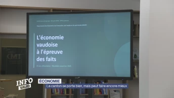 L'économie vaudoise va bien, mais peut faire encore mieux