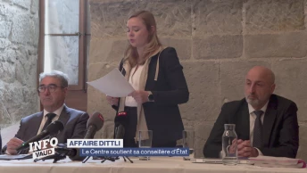 Affaire Dittli: le Centre soutient sa conseillère d'État
