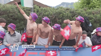 Tadej Pogacar, idole du Tour de Romandie
