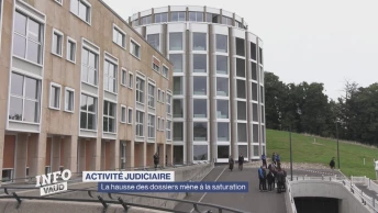 La hausse d'affaires met la justice sous pression